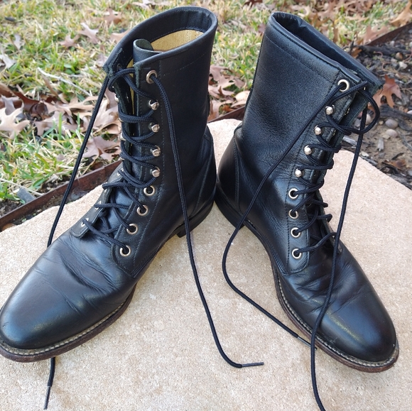 Justin Boots | Shoes | Womens Black 